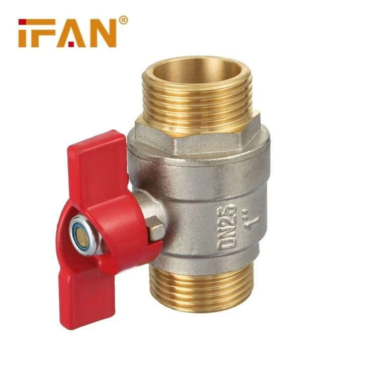 Butterfly Handle Brass Ball Valve MM