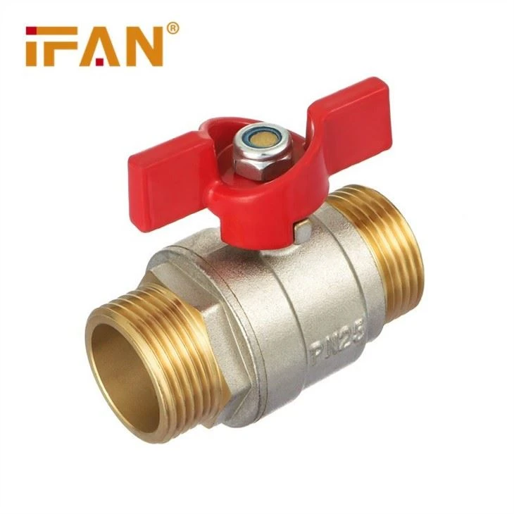 Butterfly Handle Brass Ball Valve MM
