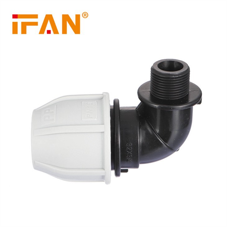 603 HDPE تركيب ذكر الكوع