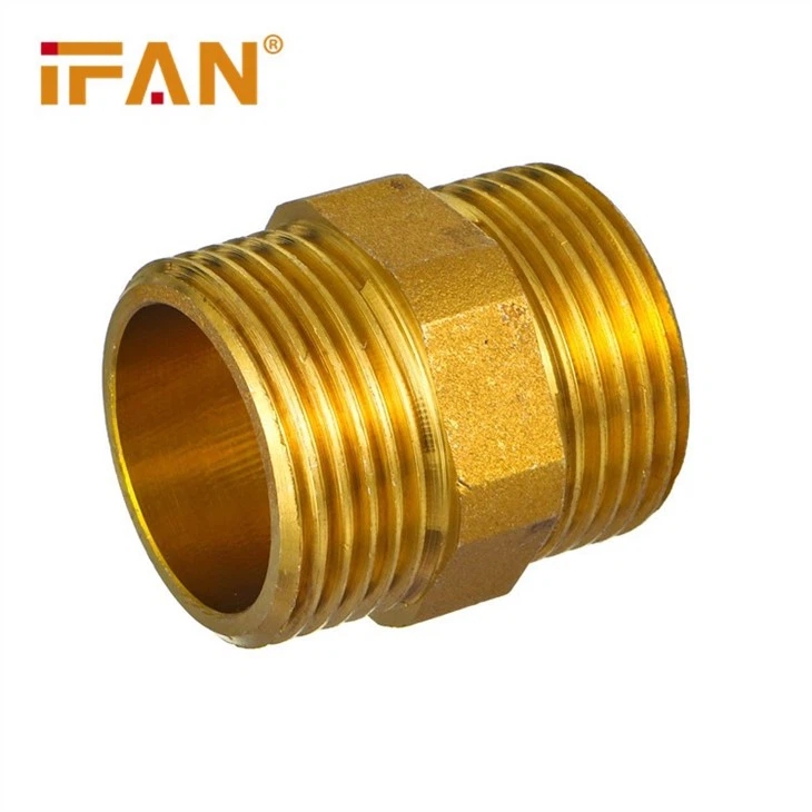 Brass Double Nipple