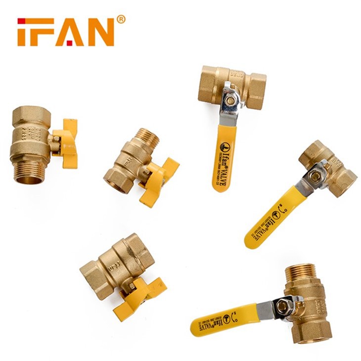 Full Type Of Gas Brass Valve