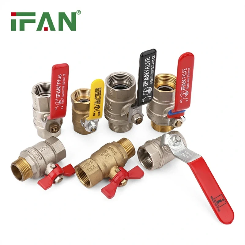 مادة صمام الكرة النحاسية والتركيز على الجودة