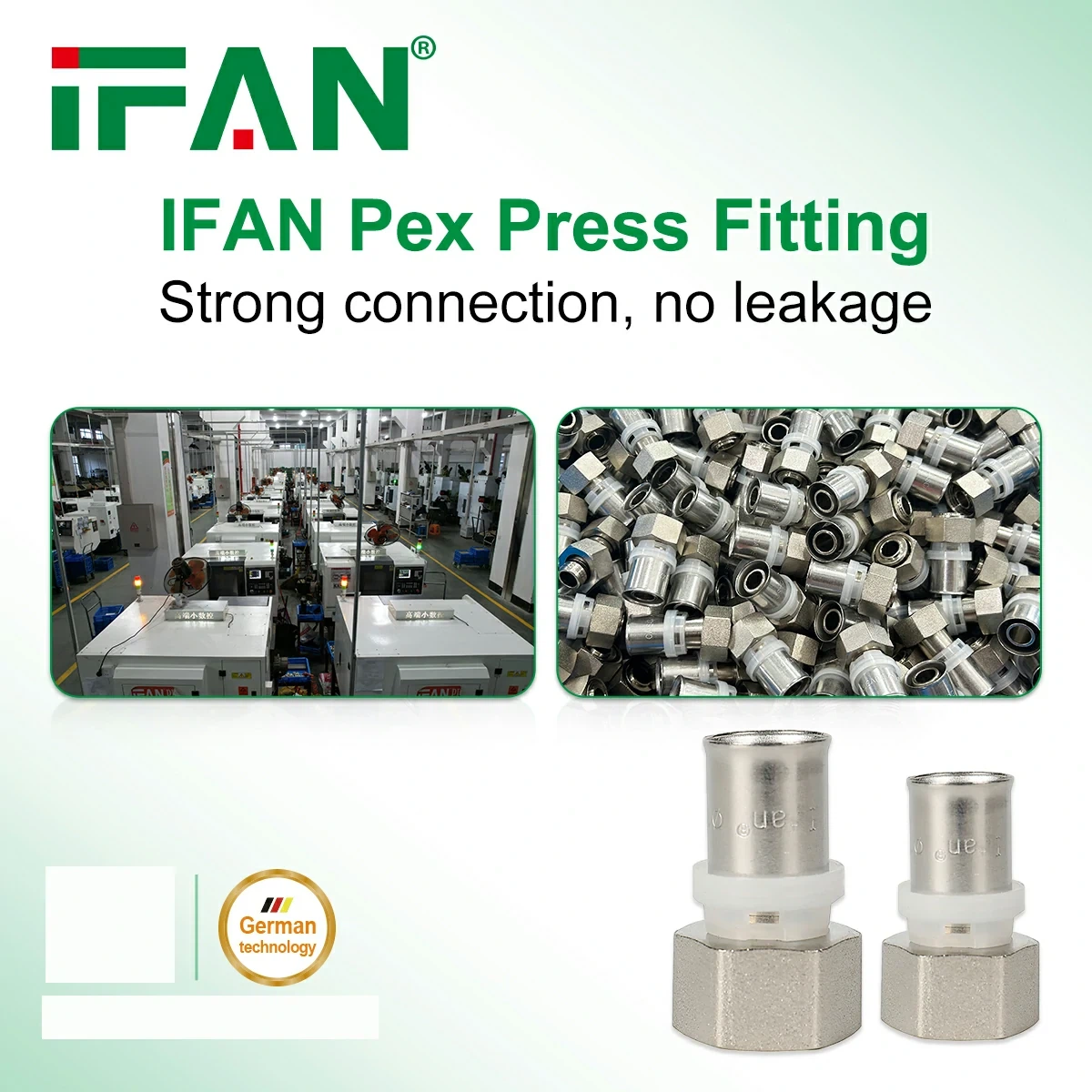 IFAN Pex Press تركيب اتصال قوي
