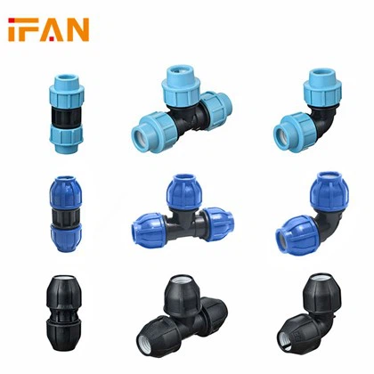 تجهيزات أنابيب HDPE قوية للاستخدام الشاق