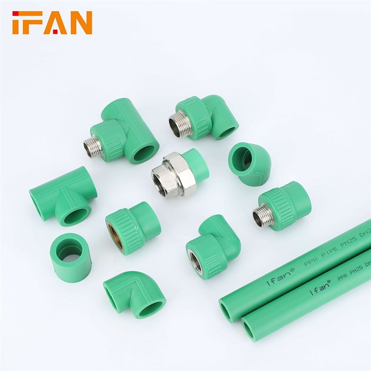تجهيزات أنابيب PPR متعددة الاستخدامات